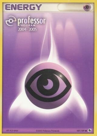 Psychic Energy (2004-2005) - Professor Program Promos Pokémon trading card