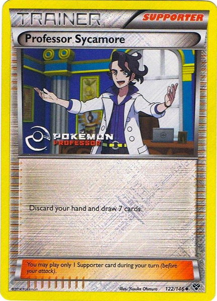 Professor Sycamore (2015) trading card from Professor Program Promos Professor Sycamore (2015) - Professor Program Promos Pokémon trading card