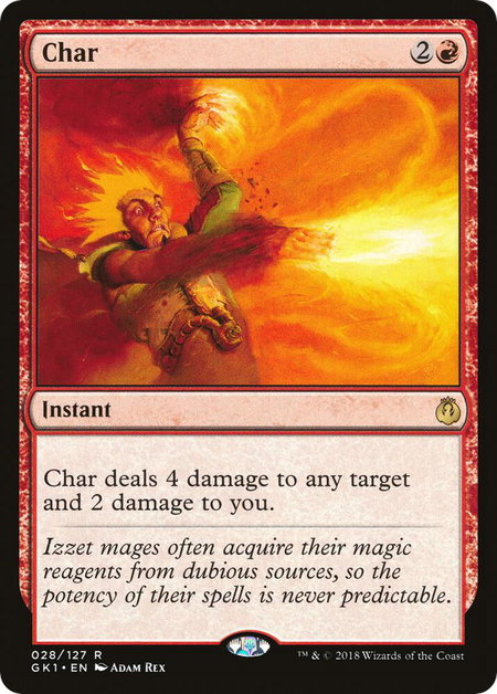 Char - Guilds of Ravnica: Guild Kits Magic: The Gathering trading card