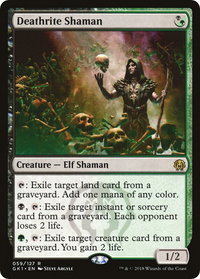 Deathrite Shaman - Guilds of Ravnica: Guild Kits (GR1) #59 - Rare Magic: The Gathering Trading Card
