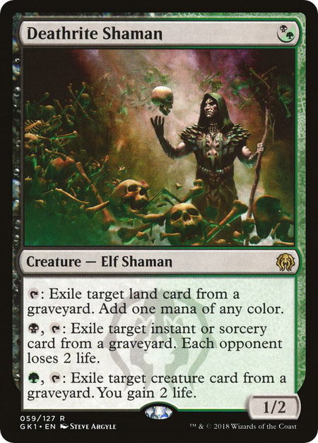 Deathrite Shaman - Guilds of Ravnica: Guild Kits Magic: The Gathering trading card