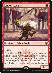 Legion Loyalist - Guilds of Ravnica: Guild Kits (GR1) #82 - Rare Magic: The Gathering Trading Card