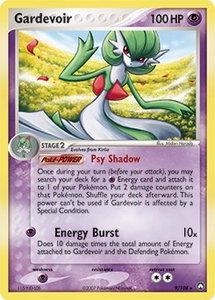 Gardevoir - 9/108 (EX Power Keepers) - Deck Exclusives (PR) #009/108 - Rare Pokémon Trading Card