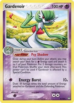 Gardevoir - 9/108 (EX Power Keepers) trading card from Deck Exclusives Gardevoir - 9/108 (EX Power Keepers) - Deck Exclusives Pokémon trading card