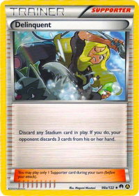 Delinquent - 98a/122 - Alternate Art Promos (PR) #098a/122 - Rare Pokémon Trading Card