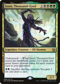 Izoni, Thousand-Eyed - Guilds of Ravnica: Guild Kits (GR1) #50 - Rare Magic: The Gathering Trading Card
