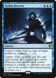 Stolen Identity - Guilds of Ravnica: Guild Kits (GR1) #2 - Rare Magic: The Gathering Trading Card