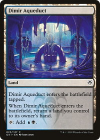 Dimir Aqueduct - Guilds of Ravnica: Guild Kits (GR1) #23 - Common Magic: The Gathering Trading Card