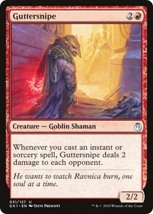 Guttersnipe - Guilds of Ravnica: Guild Kits (GR1) #31 - Uncommon Magic: The Gathering Trading Card