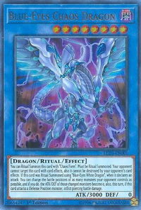 Blue-Eyes Chaos Dragon - Legendary Duelists: White Dragon Abyss (LED3) #LED3-EN001 - Ultra Rare YuGiOh Trading Card