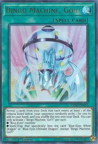 Bingo Machine, Go!!! - Legendary Duelists: White Dragon Abyss (LED3) #LED3-EN003 - Ultra Rare YuGiOh Trading Card
