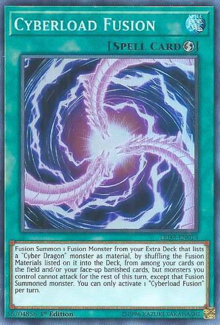 Cyberload Fusion - Legendary Duelists: White Dragon Abyss YuGiOh trading card