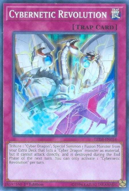 Cybernetic Revolution - Legendary Duelists: White Dragon Abyss YuGiOh trading card