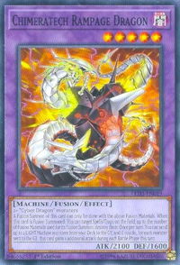 Chimeratech Rampage Dragon - Legendary Duelists: White Dragon Abyss (LED3) #LED3-EN019 - Common / Short Print YuGiOh Trading Card