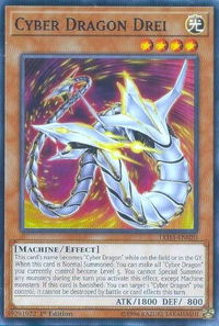 Cyber Dragon Drei - Legendary Duelists: White Dragon Abyss (LED3) #LED3-EN020 - Common / Short Print YuGiOh Trading Card