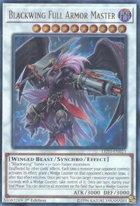 Blackwing Full Armor Master - Legendary Duelists: White Dragon Abyss (LED3) #LED3-EN023 - Ultra Rare YuGiOh Trading Card