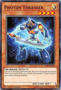 Photon Thrasher - Legendary Duelists: White Dragon Abyss (LED3) #LED3-EN041 - Common / Short Print YuGiOh Trading Card
