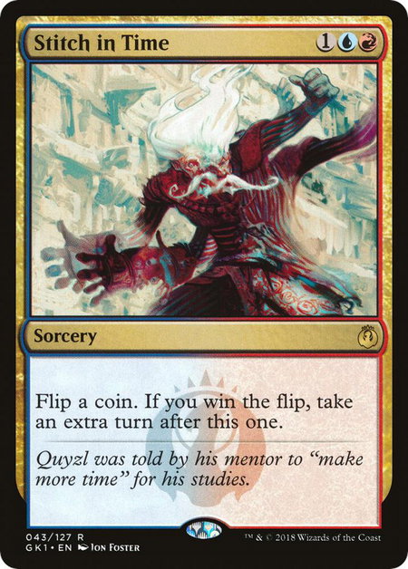 Stitch in Time - Guilds of Ravnica: Guild Kits Magic: The Gathering trading card
