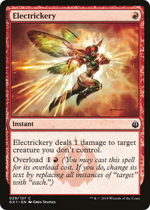 Electrickery - Guilds of Ravnica: Guild Kits (GR1) #29 - Common Magic: The Gathering Trading Card