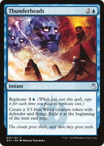 Thunderheads - Guilds of Ravnica: Guild Kits (GR1) #27 - Uncommon Magic: The Gathering Trading Card