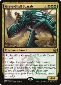 Grave-Shell Scarab - Guilds of Ravnica: Guild Kits (GR1) #63 - Rare Magic: The Gathering Trading Card