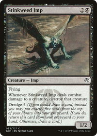 Stinkweed Imp - Guilds of Ravnica: Guild Kits (GR1) #53 - Common Magic: The Gathering Trading Card