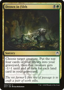 Drown in Filth - Guilds of Ravnica: Guild Kits (GR1) #60 - Common Magic: The Gathering Trading Card