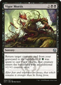 Vigor Mortis - Guilds of Ravnica: Guild Kits (GR1) #54 - Uncommon Magic: The Gathering Trading Card