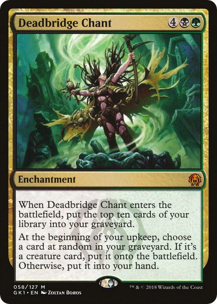 Deadbridge Chant - Guilds of Ravnica: Guild Kits Magic: The Gathering trading card