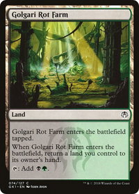 Golgari Rot Farm - Guilds of Ravnica: Guild Kits (GR1) #74 - Common Magic: The Gathering Trading Card