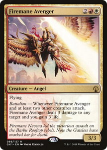 Firemane Avenger - Guilds of Ravnica: Guild Kits (GR1) #89 - Rare Magic: The Gathering Trading Card