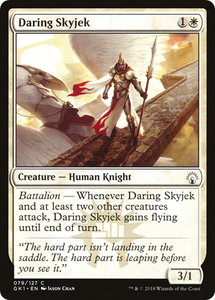 Daring Skyjek - Guilds of Ravnica: Guild Kits (GR1) #79 - Common Magic: The Gathering Trading Card