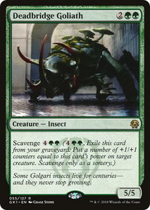 Deadbridge Goliath - Guilds of Ravnica: Guild Kits (GR1) #55 - Rare Magic: The Gathering Trading Card