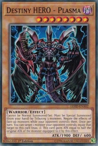 Destiny HERO - Plasma - Legendary Hero Decks (LDK4) #LEHD-ENA02 - Common / Short Print YuGiOh Trading Card