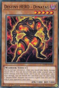 Destiny HERO - Dynatag - Legendary Hero Decks (LDK4) #LEHD-ENA10 - Common / Short Print YuGiOh Trading Card