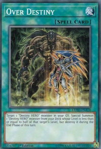 Over Destiny - Legendary Hero Decks (LDK4) #LEHD-ENA18 - Common / Short Print YuGiOh Trading Card