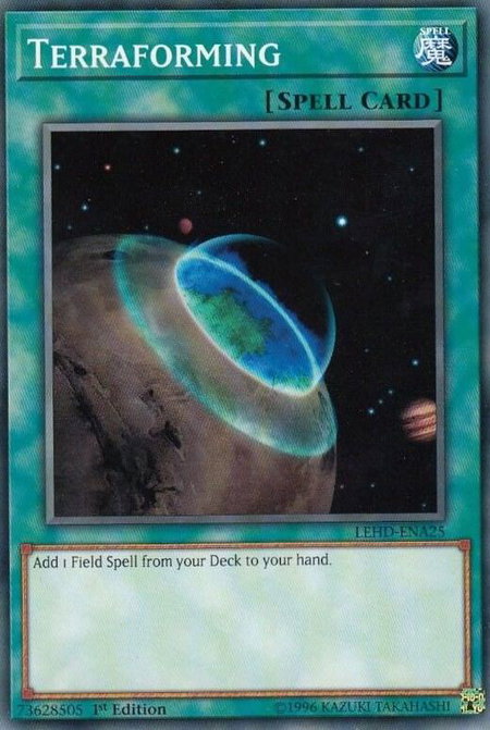 Terraforming - Legendary Hero Decks YuGiOh trading card