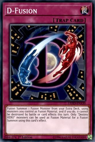 D-Fusion - Legendary Hero Decks YuGiOh trading card