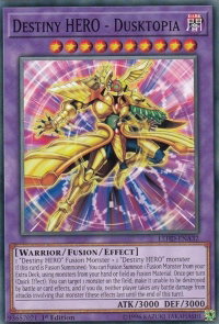 Destiny HERO - Dusktopia - Legendary Hero Decks (LDK4) #LEHD-ENA32 - Common / Short Print YuGiOh Trading Card