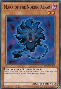 Mara of the Nordic Alfar - Legendary Hero Decks (LDK4) #LEHD-ENB08 - Common / Short Print YuGiOh Trading Card