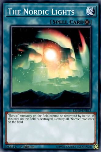 The Nordic Lights - Legendary Hero Decks YuGiOh trading card