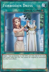 Forbidden Dress - Legendary Hero Decks (LDK4) #LEHD-ENB18 - Common / Short Print YuGiOh Trading Card