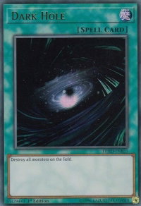 Dark Hole (UR) - Legendary Hero Decks (LDK4) #LEHD-ENB21 - Ultra Rare YuGiOh Trading Card