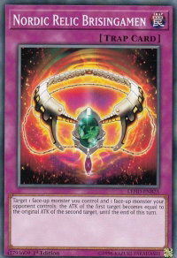 Nordic Relic Brisingamen - Legendary Hero Decks (LDK4) #LEHD-ENB25 - Common / Short Print YuGiOh Trading Card