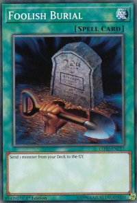 Foolish Burial - Legendary Hero Decks (LDK4) #LEHD-ENC17 - Common / Short Print YuGiOh Trading Card