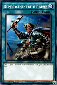 Reinforcement of the Army - Legendary Hero Decks (LDK4) #LEHD-ENC18 - Common / Short Print YuGiOh Trading Card