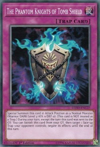 The Phantom Knights of Tomb Shield - Legendary Hero Decks (LDK4) #LEHD-ENC27 - Common / Short Print YuGiOh Trading Card