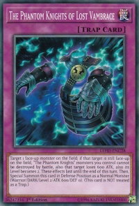 The Phantom Knights of Lost Vambrace - Legendary Hero Decks (LDK4) #LEHD-ENC28 - Common / Short Print YuGiOh Trading Card