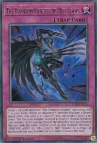 The Phantom Knights of Mist Claws - Legendary Hero Decks (LDK4) #LEHD-ENC30 - Ultra Rare YuGiOh Trading Card