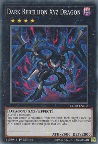 Dark Rebellion Xyz Dragon - Legendary Hero Decks YuGiOh trading card